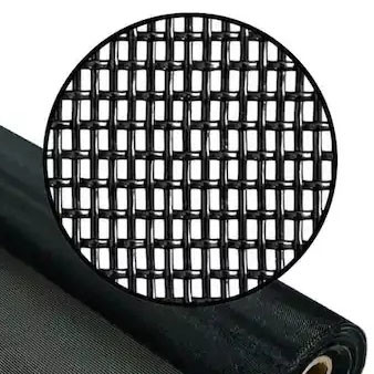 280 g/m2 PET-Gitterbildschirm 0,35 mm Drahtdurchmesser Leichtgewicht Bildschirmrolle 100 m Länge