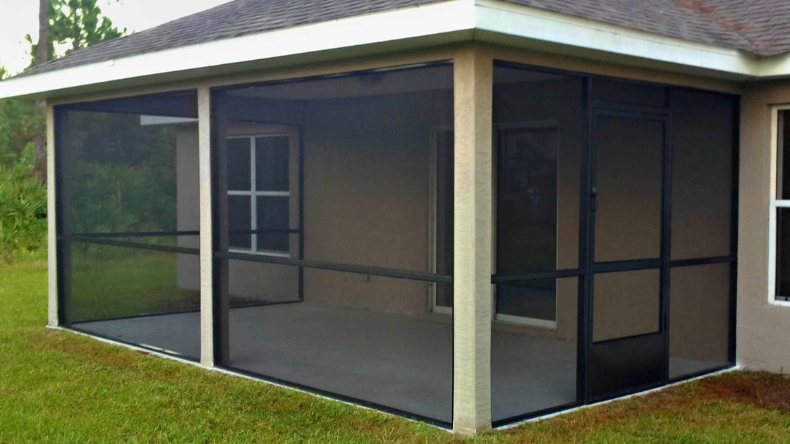 UV-beständige Holzkohle/schwarze PVC-Glasfaser-Bildschirme für Pool und Terrasse mit Schädlingsschutz