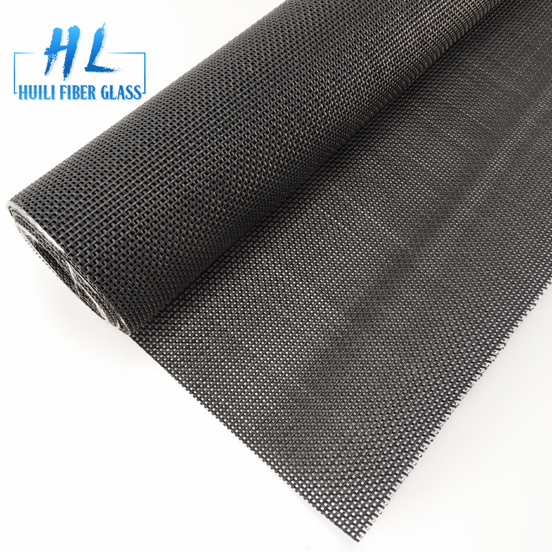 280 g/m2 Schwarze Polyester-Gitter-Bildrollen 100 m Länge 15x11 Gitterzahlen mit 0,35 mm Drahtdurchmesser