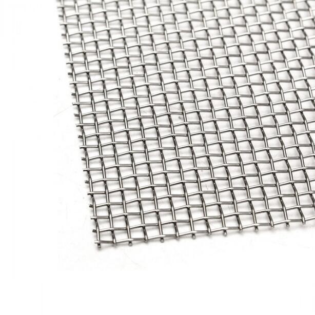 Feuerbeständige Edelstahl Insektenschutzscheibe Plain Weave Barrier mit 150g-300g pro Quadratmeter Gewicht