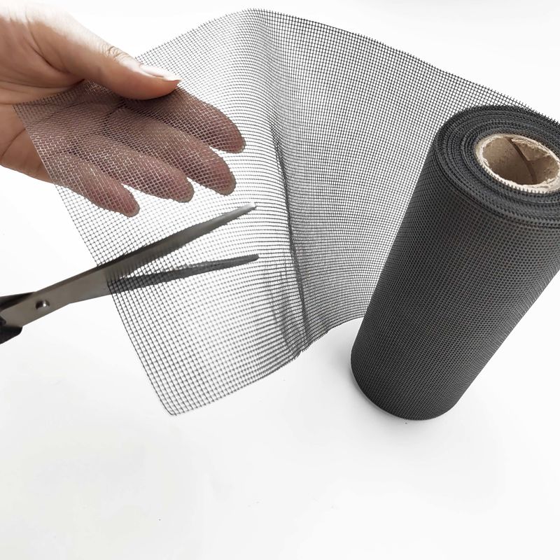 Zertifiziert nach internationalen Standards, glatt gewebtes Fiberglas-Moskitonetz, perfekt für Fenster- und Türschutz, reißfest