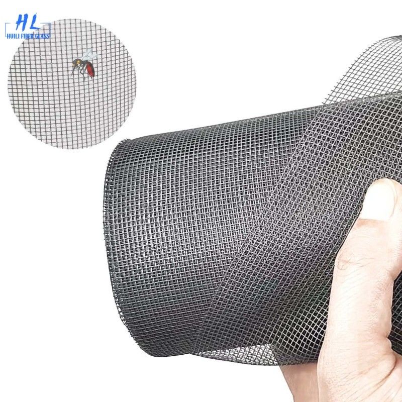 Zertifiziert nach internationalen Standards, glatt gewebtes Fiberglas-Moskitonetz, perfekt für Fenster- und Türschutz, reißfest