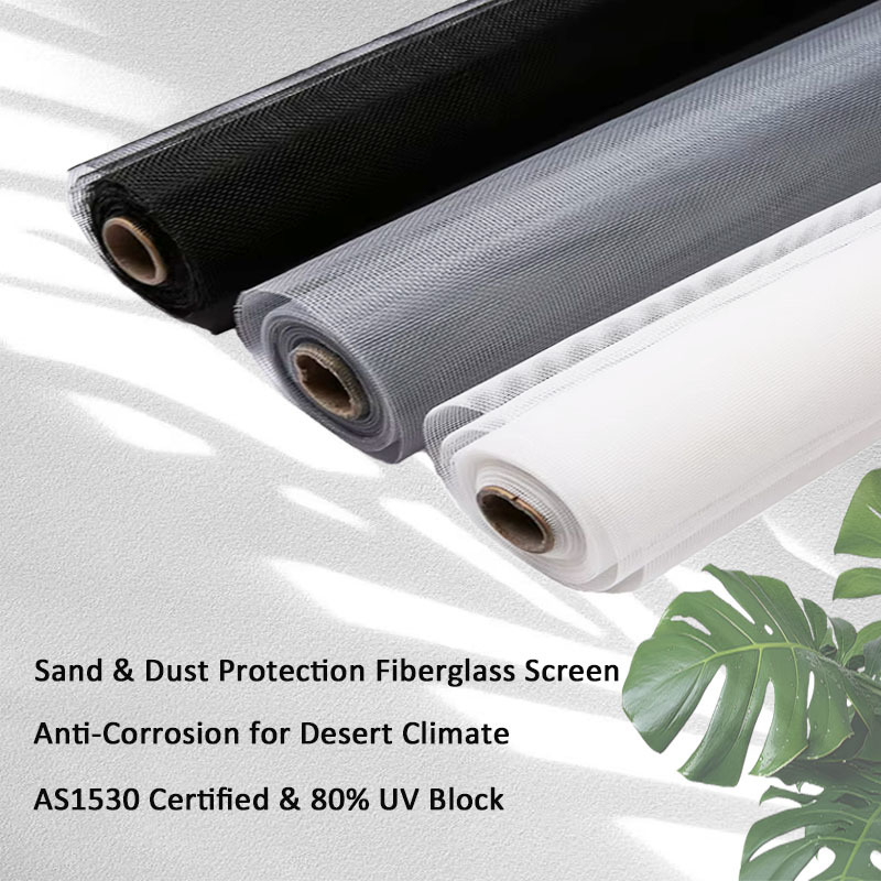 UV-resistente Glasfaserfensterwand für optimale Leistung bei 0,25 mm Dicke