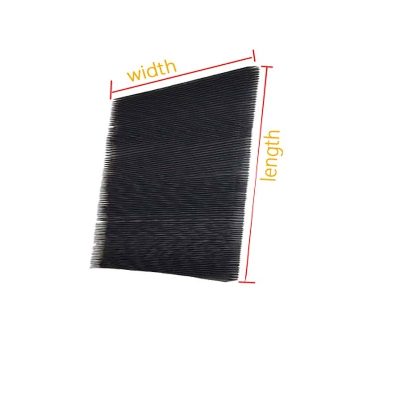 Plissee Breite 0,5-3,5m 18 x 16 Mesh Faltbarer Fliegengitter für Terrassentür