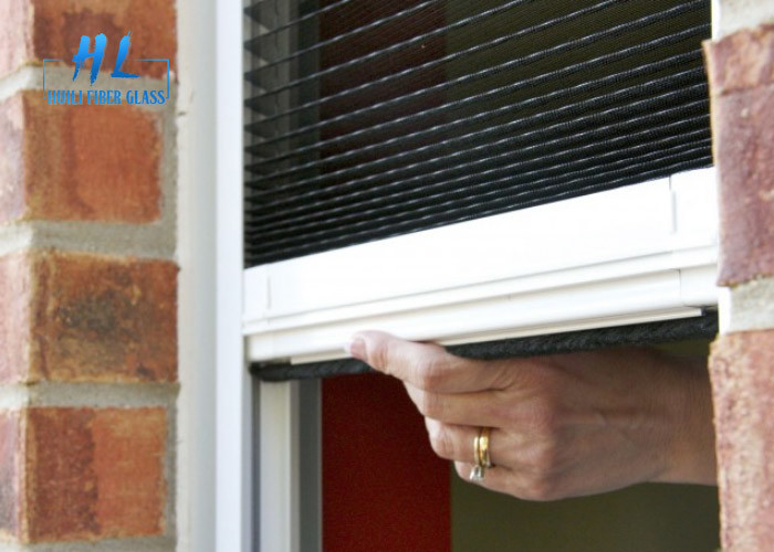 Einstellbares DIY-Plisse-Fenster-/Türbild mit 16 x 16 und 20 x 20 Mesh