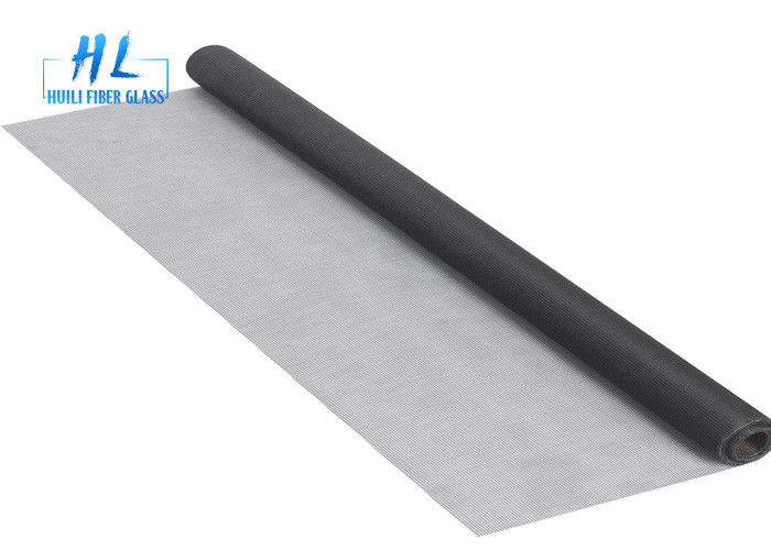 Ein Weisen-Visions-Schwarz-Farbfiberglas-Wanzen-Moskito-Schirm benutzt für Aluminiumrahmen