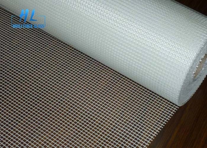 beständige weiße Farbe der 5*5MM Fiberglas-Maschen-Netz-hohen Temperatur