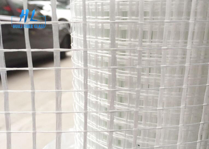 beständige weiße Farbe der 5*5MM Fiberglas-Maschen-Netz-hohen Temperatur