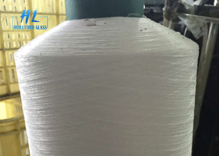0.25mm schwarzes überzogenes Fiberglas-Garn PVCs feuerverzögernd für spinnendes Insektenschutzgitter