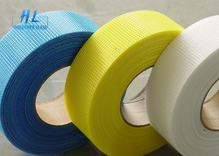 60-65 g/m2 einfaches Glasfaserband 500°C Hitzebeständiges Latexklebstoff 50m Länge