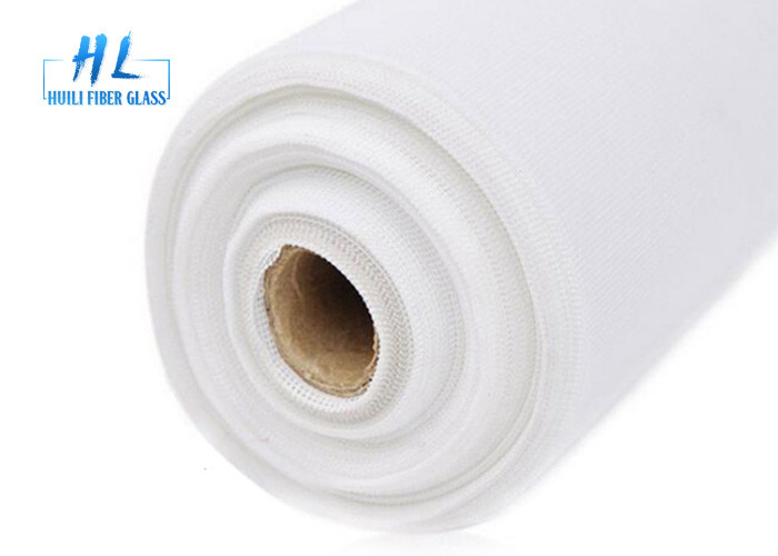 Einfach gewebter schwarzer Polyester Insektenschirm 300N/5cm Zugfestigkeit 20m-300m Länge UV-beständig