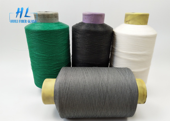 Ausgezeichnete Wasserdichtigkeit 34tex 1/0 PVC-Glasfasergarn für Spray-Up-Roving