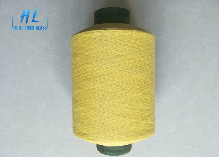 Isolierung PVC beschichtet Glasfasergarn 34tex 1/0 Tex Count E GLASS Glasfasermaterial