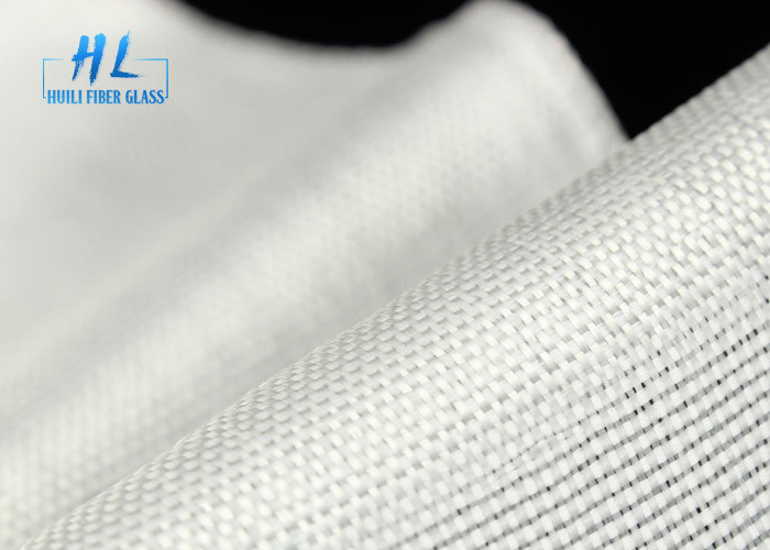 Glatte E-Glas Plain Weave Glasfaser Stoff 200gm Rollen Alkalifrei weiße Glasfaser Stoff