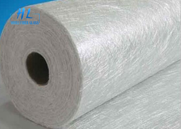 Strahlende E-Glas-Faschenglas-Geschnittenen Strand Mat Roll in 76mm Kern Durchmesser Weiße Farbe