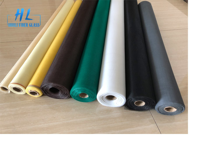 Farbfiberglas-Fenstergitter Elfenbein-Browns spezielles, Fiberglas-Moskito-Netz