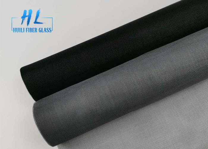 Schwarze graue Farbe 30m pro Rollenfiberglasdrahtgeflecht für Windows