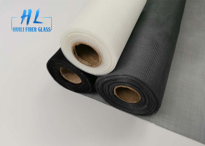 Schwarze graue Farbe 30m pro Rollenfiberglasdrahtgeflecht für Windows