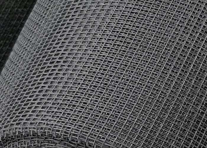 Schwarze graue Farbe 30m pro Rollenfiberglasdrahtgeflecht für Windows