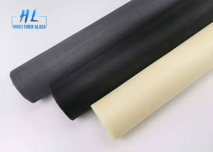 Schwarz-Farbfiberglas-Moskito-Masche 17*14 17*15 für Windows und Türen