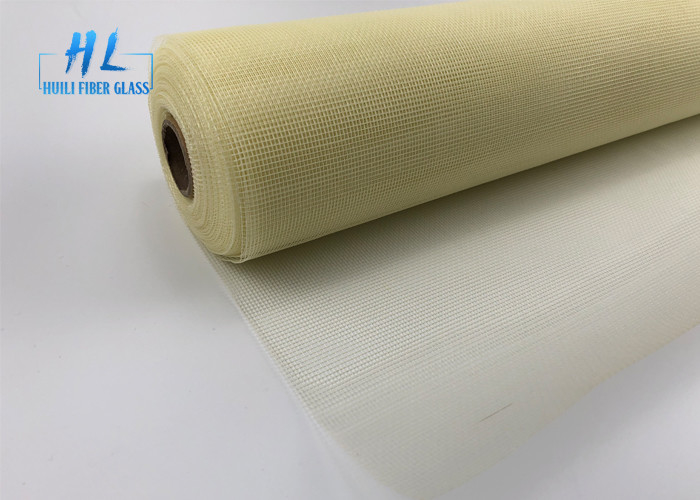 18*16 Fiberglas-Fenstergitter der Maschen-120G mit den gelben und grauen Farben