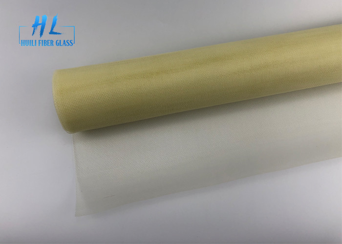 18*16 Fiberglas-Fenstergitter der Maschen-120G mit den gelben und grauen Farben