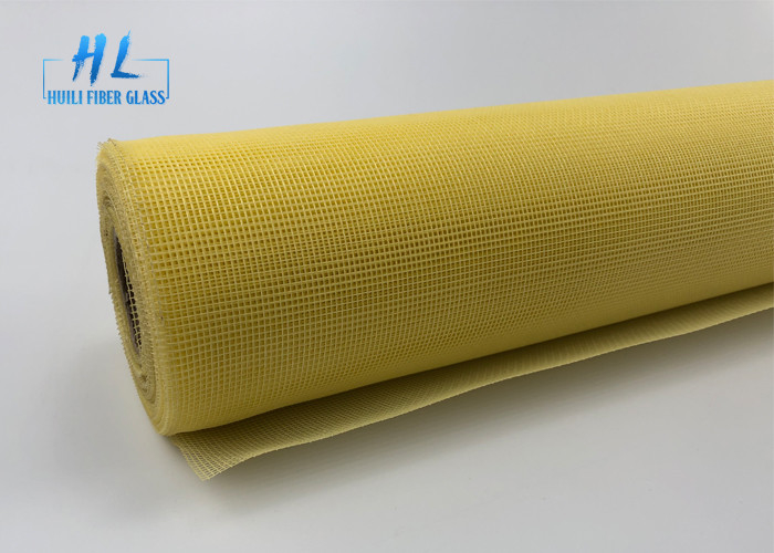 18*16 Fiberglas-Fenstergitter der Maschen-120G mit den gelben und grauen Farben
