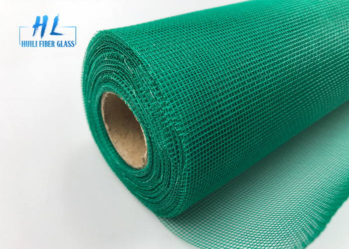18*16 Fiberglas-Fenstergitter-Fliegengitter-Masche der Maschen-120g mit grüner Farbe
