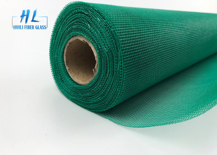 18*16 Fiberglas-Fenstergitter-Fliegengitter-Masche der Maschen-120g mit grüner Farbe
