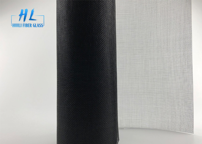 17*15 Schwarz-Farbfiberglas-Fenstergitter-Moskito-Netz der Maschen-110G