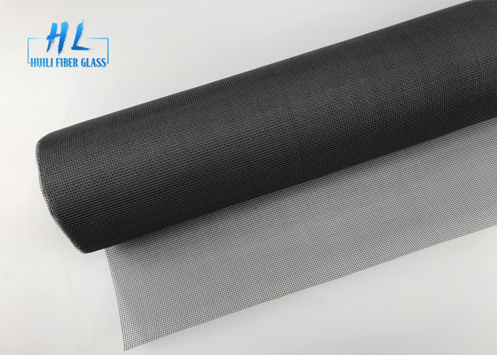 17*15 Schwarz-Farbfiberglas-Fenstergitter-Moskito-Netz der Maschen-110G