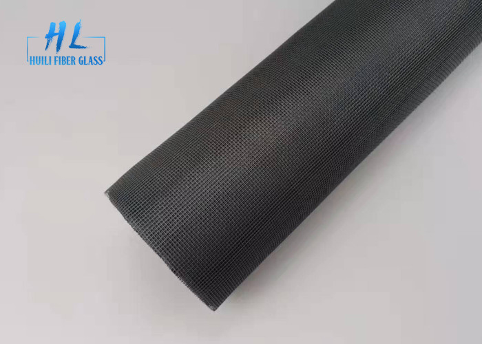 Schwarz-graue gelbe Fiberglas-Moskito-Netz-Masche der Maschen-18*16 für Türen