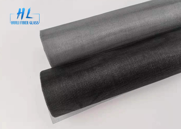 Schwarz-graue gelbe Fiberglas-Moskito-Netz-Masche der Maschen-18*16 für Türen