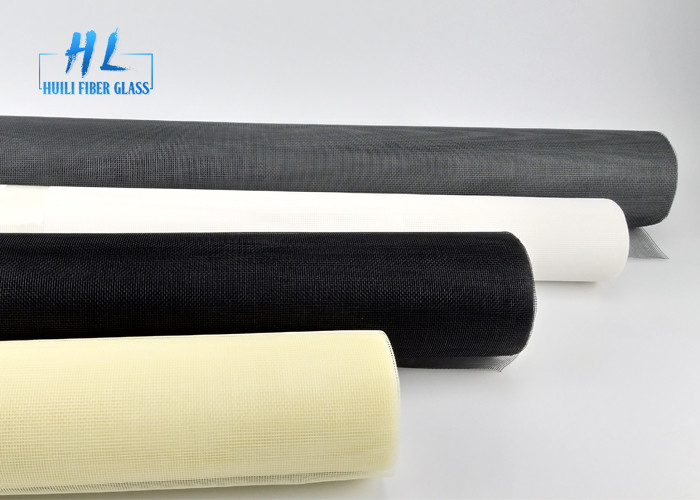 Feuerbeständige Fiberglasinsektenschutzgitter 20x20 Maschen-Grau-Farbe