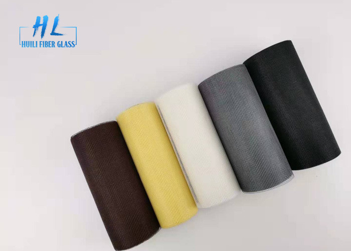 PVC beschichtete feuerbeständige schwarze Farbefiberglas-Moskito-Masche für die Hinderung