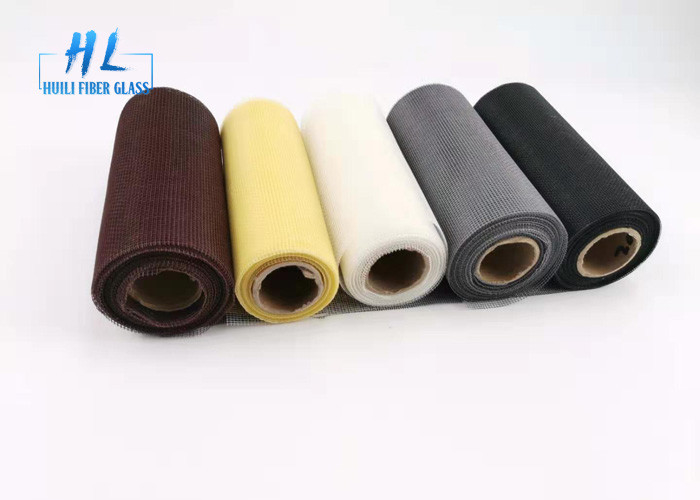 3ft 4ft 5ft*100ft Brown Farbfiberglas-Moskito-Masche für Fenstergitter
