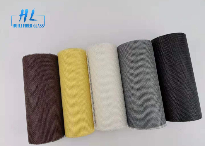 3ft 4ft 5ft*100ft Brown Farbfiberglas-Moskito-Masche für Fenstergitter