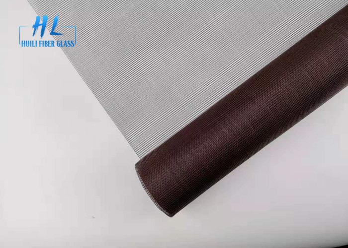 4ft*100ft Brown Farbfiberglas-Fenstergitter-Leinwandbindung staubdicht