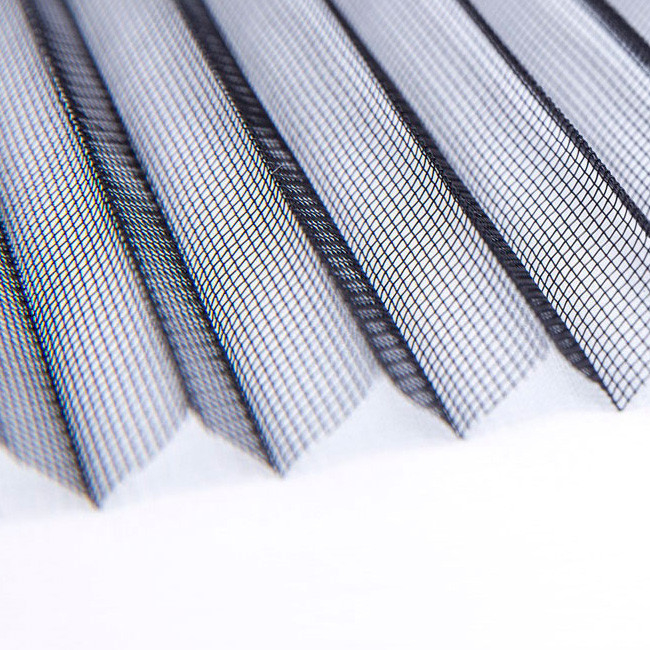 8ft 9ft Grau-Farb-Polyester-faltende Fenstergitter-Moskito gefaltete Masche