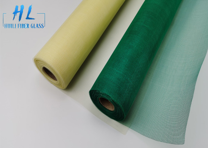 17*16 100g 110g PVC beschichtete Fiberglas-Insektenschutzgitter feuerfest machen 0.3-3.0m Breite