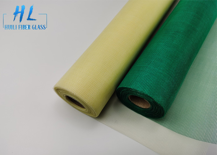 17*16 100g 110g PVC beschichtete Fiberglas-Insektenschutzgitter feuerfest machen 0.3-3.0m Breite