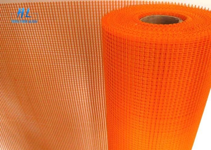 Weiche Orangen-Fiberglas-Insekten-Masche der Maschen-145g 5*5mm für Verstärkung