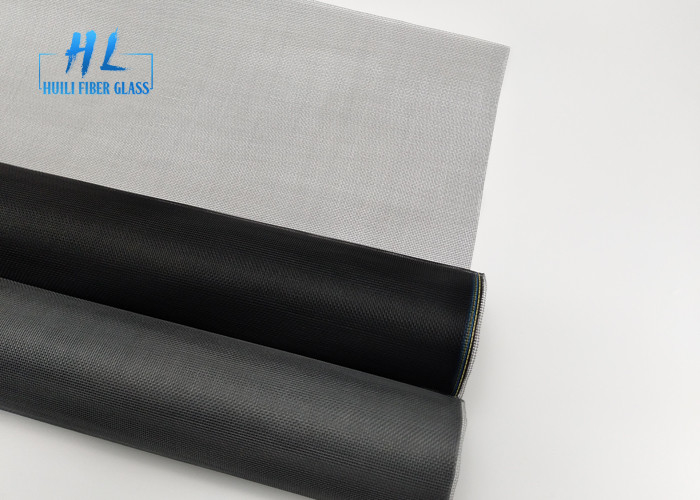 Standardfarbige Glasfaserfliegschutzscheibe Glasfaser Moskitonetz mit 0,011 Zoll 18 * 16 Mesh