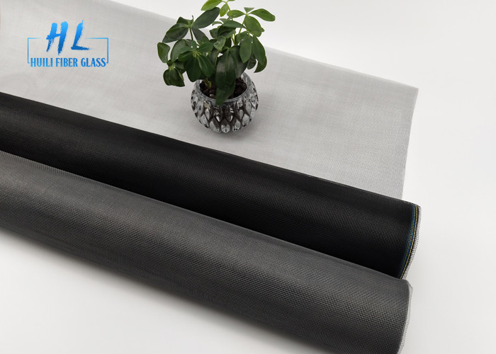 Standardfarbige Glasfaserfliegschutzscheibe Glasfaser Moskitonetz mit 0,011 Zoll 18 * 16 Mesh