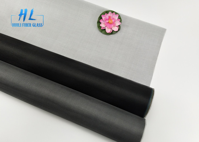 Glasfaser-Flugschirm mit Haken Schließweg 18*16 Mesh Standard Schwarz/Graue Farbe