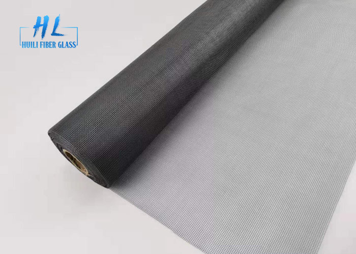 Weiße schwarze Rollenfiberglas-Insektenschutzgitter-Masche der Farbe50m für Windows