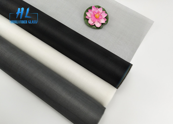 Weiße und schwarze Masche des Farbfiberglas-Fliegengitter-18*14 halten wegfliege
