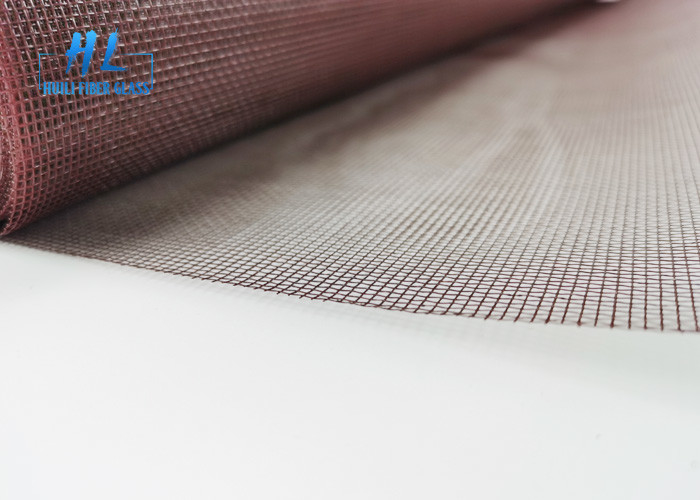 Feuerschützendes PVC-Beschichtungsnetz 18*16 Plain Weave zur Mückenschutz 100m Rollen