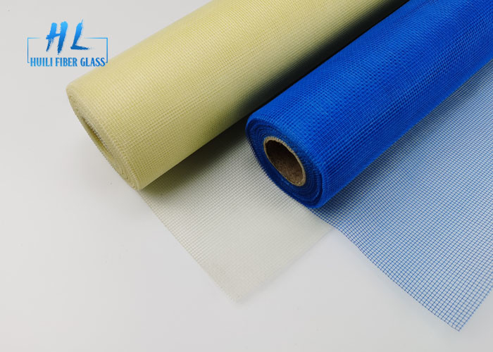 Fenster-einfache gesponnene Fliegengitter-Maschen-Rollengelb-Farbe 6ft * 30m