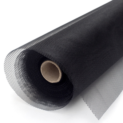 6ft-9ft Länge Holzkohle PVC Glasfaser Insektenschirm Roll mit 0,33mm Draht Durchmesser einfach zu installieren